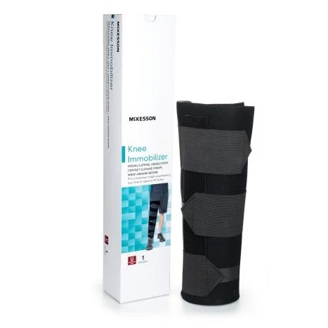 Medical compression sleeve with packaging box.